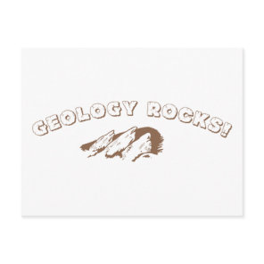 Geology Rocks! Postcard