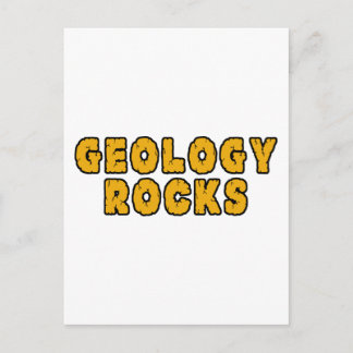 Geology Rocks Postcard