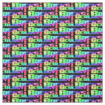 Geology Rocks! Rainbow Fabric