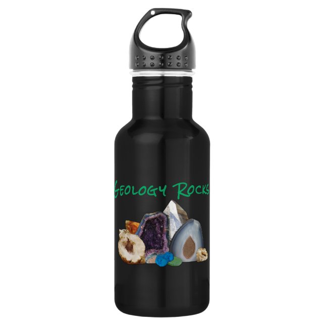 Geology Rocks! Reusable Water/Sport Bottle (Front)