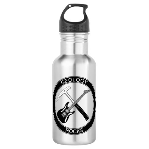 Geology Rocks Water Bottle