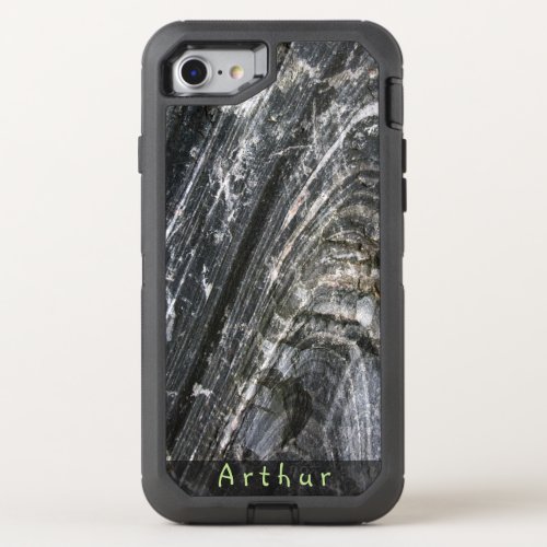 Geology Rough Rock Texture Name OtterBox Defender iPhone SE87 Case