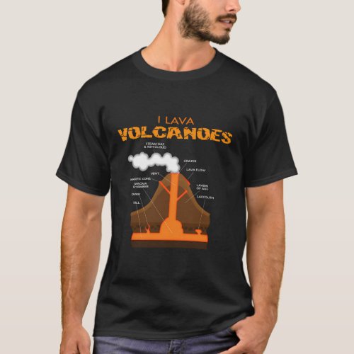 Geology Science Geologist Collector Volcano T_Shirt
