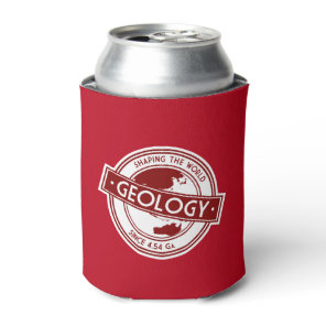 Geology- Shaping the World Logo (Asia/Australia) Can Cooler