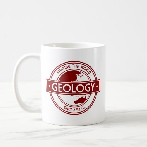 Geology_ Shaping the World Logo AsiaAustralia Coffee Mug