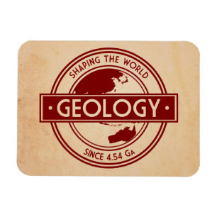 Geology- Shaping the World Logo (Asia/Australia) Magnet