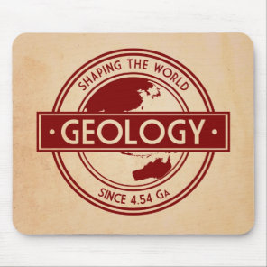 Geology- Shaping the World Logo (Asia/Australia) Mouse Pad