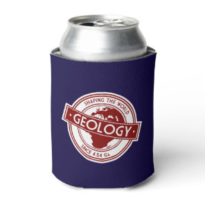 Geology- Shaping the World Logo (Europe/Africa) Can Cooler
