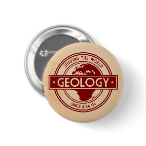 Geology- Shaping the World Logo (Europe) Button