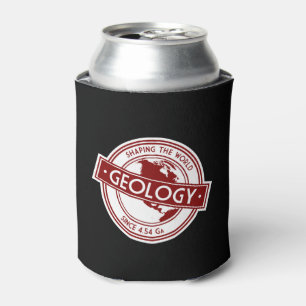 Geology- Shaping the World Logo (North America) Can Cooler