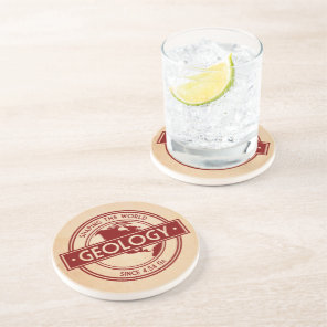 Geology- Shaping the World Logo (North America) Coaster