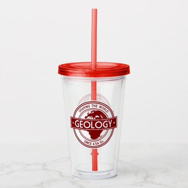 Geology- Shaping the World Since 4.54 Ga (EU Ver.) Acrylic Tumbler (Front)