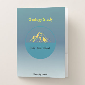 Geology Study Pocket Folder – Personalized