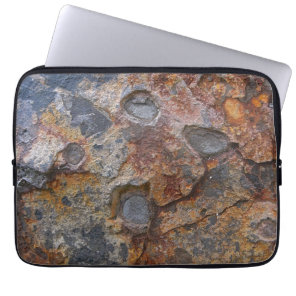 Geology Texture Sedementary Rock Laptop Sleeve