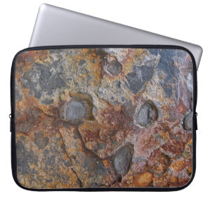 Geology Texture Sedementary Rock Laptop Sleeve