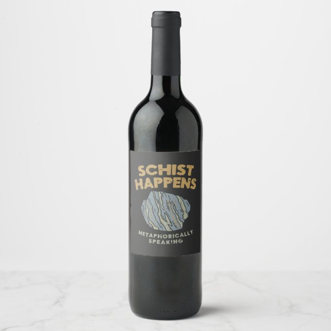 Geology Wine Label (Front)