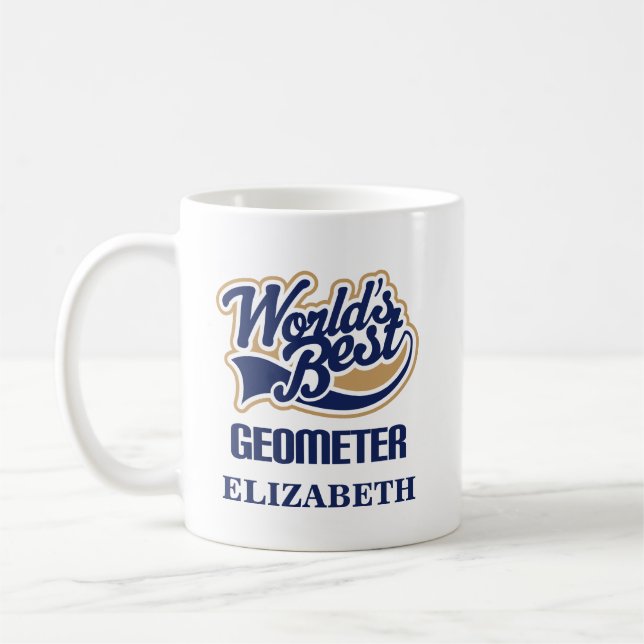 Geometer Personalized Mug Gift (Left)
