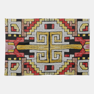 Geomethric Tribal/Ethnic Pattern Kitchen Towel