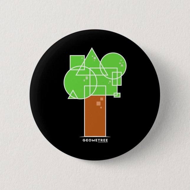 Geometree I Button (Front)