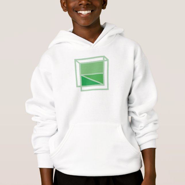 Geometria de Geomesky by Masanser Pixelat Hoodie (Front)