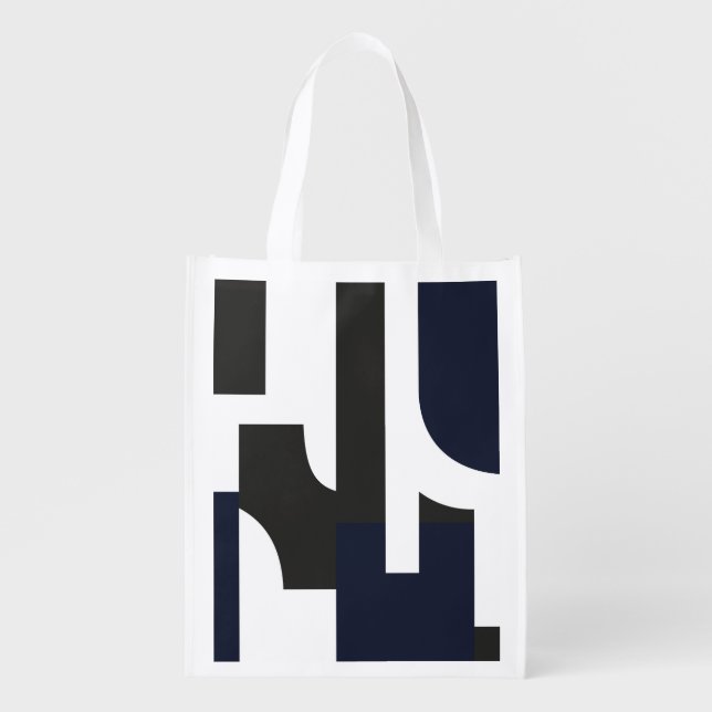 Geometría para sostenerse grocery bag (Front)