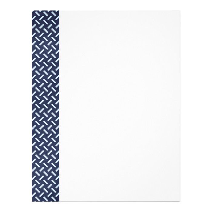 geometric30 NAVY BLUE STEEL GREY SILVER TIRE TRACK Letterhead