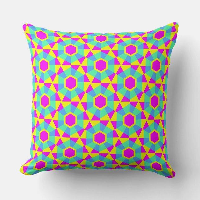 Geometric 060614 (02) throw pillow (Front)