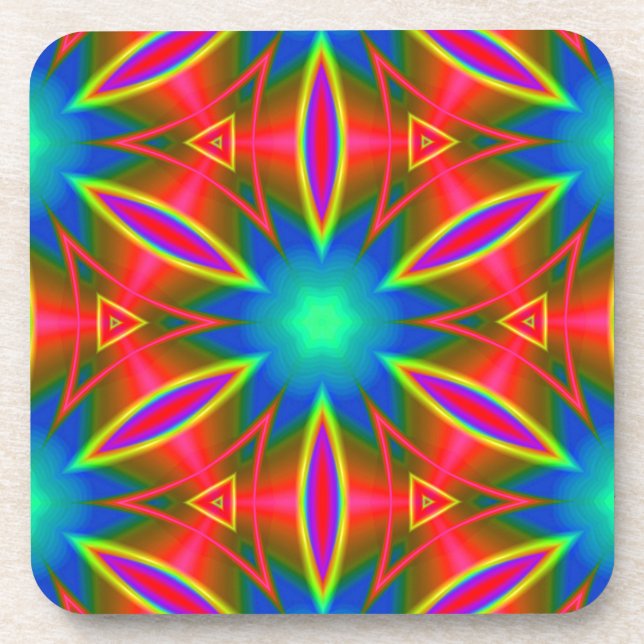 Geometric 160614 (01) beverage coaster (Front)