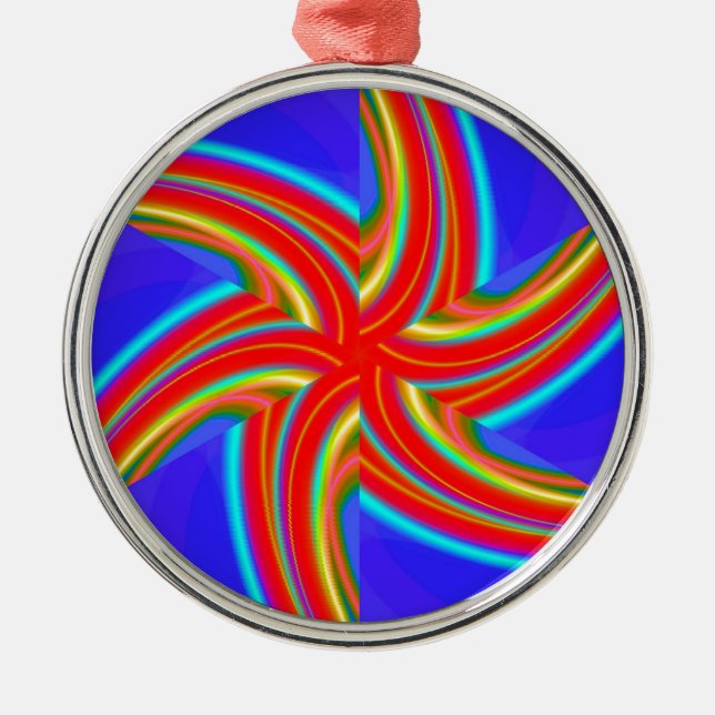 Geometric 160614 (04) metal ornament (Front)