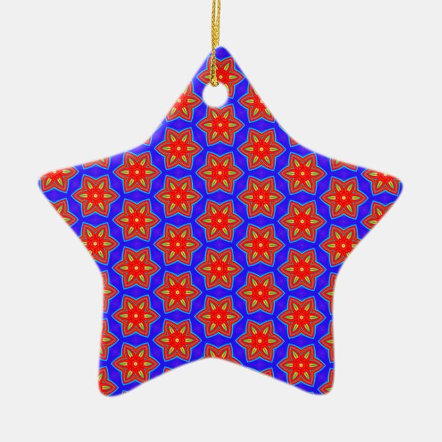 Geometric 160614 (05) ceramic ornament (Front)