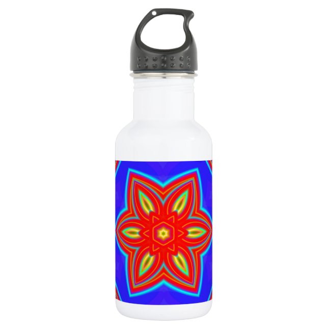 Geometric 160614 (05) water bottle (Front)