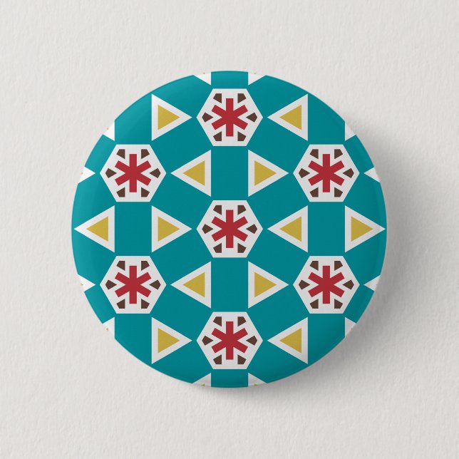 Geometric 230614 (01) pinback button (Front)