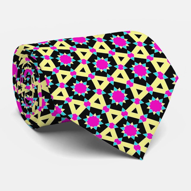 Geometric 260413s neck tie (Rolled)