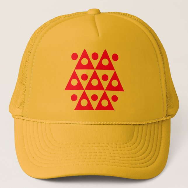 Geometric 26051 trucker hat (Front)