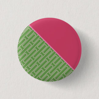 Geometric 2 Abstract Pattern Button