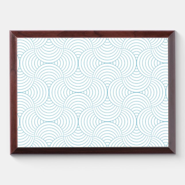 geometric #2 award plaque (Horizontal)