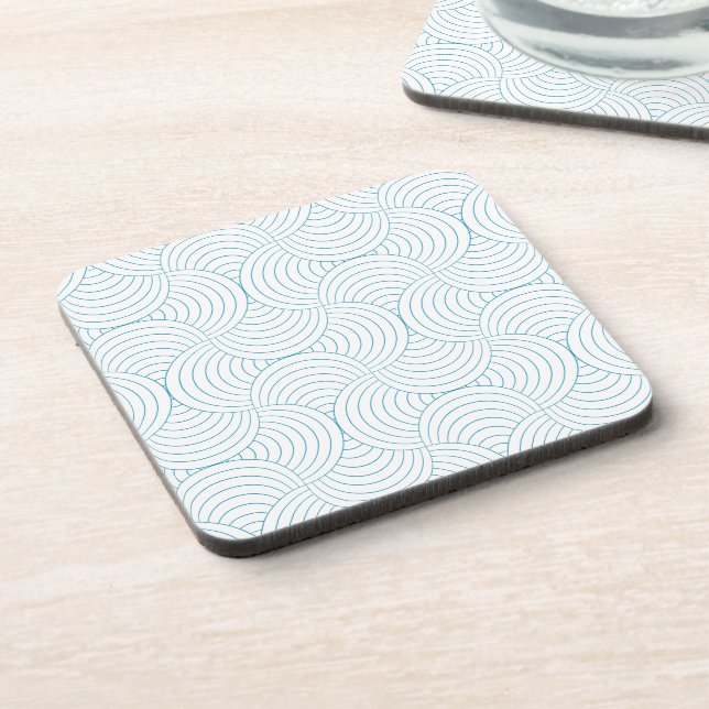 geometric #2 beverage coaster (Left Side)