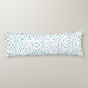 geometric #2 body pillow