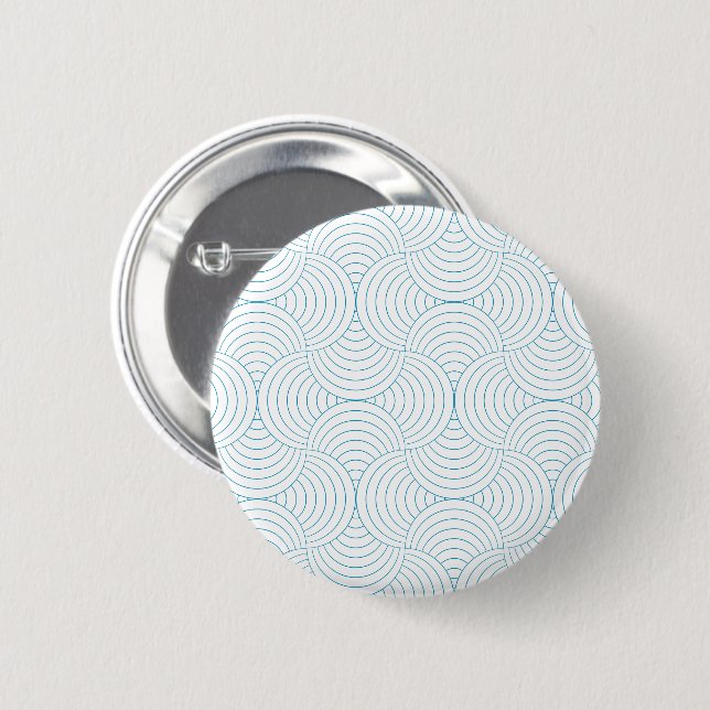 geometric #2 button (Front & Back)