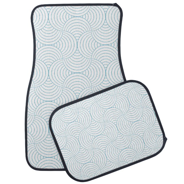 geometric #2 car floor mat (Set)