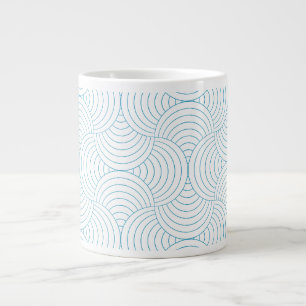 geometric #2 giant coffee mug