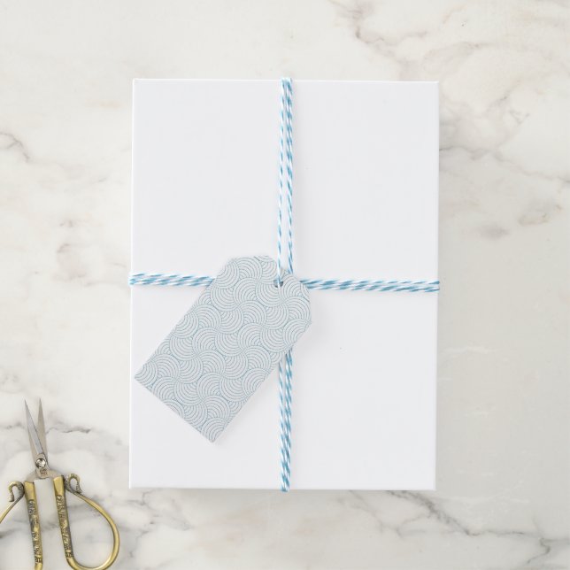 geometric #2 gift tags (With Twine)
