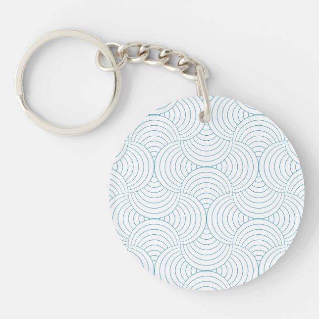 geometric #2 keychain (Front)