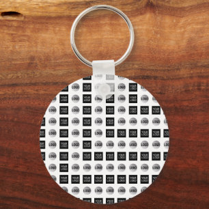 Geometric 2 Logo Pattern Design Keychain