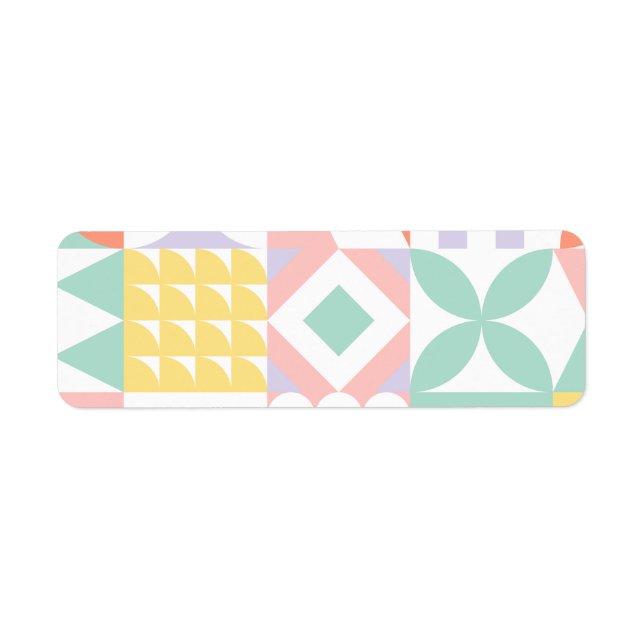 geometric #32 label (Front)