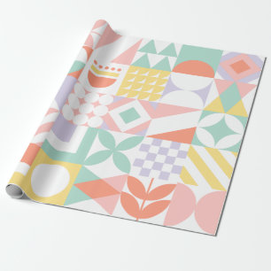 geometric #32 wrapping paper