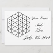 Geometric 3-D Cube Thunder_Cove (Front)