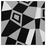 Geometric Abstract 050919 - Gray Fabric