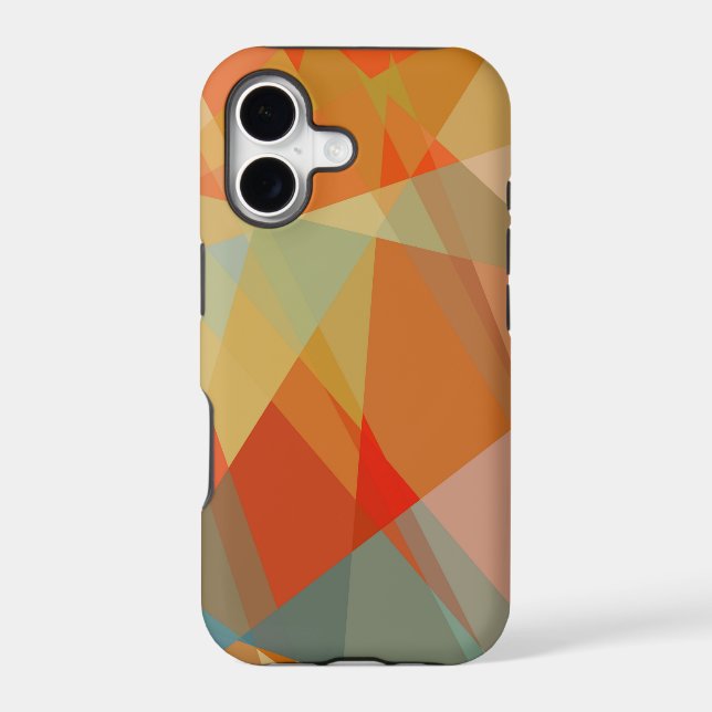 Geometric Abstract Art #10 Iphone Case (Back)