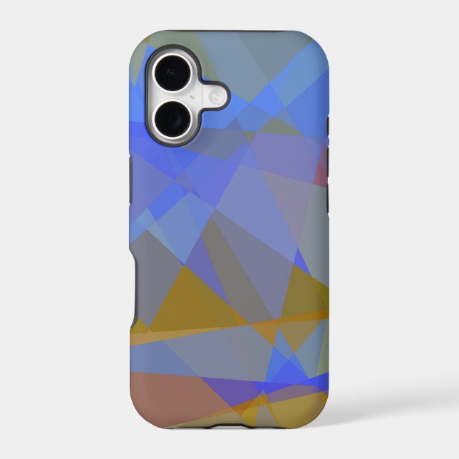 Geometric Abstract Art #2 Iphone Case (Back)